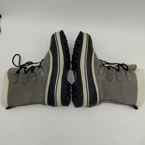 Sorel Caribou Waterproof Insulated Boots Grey Size 10 - Picture 5 of 14